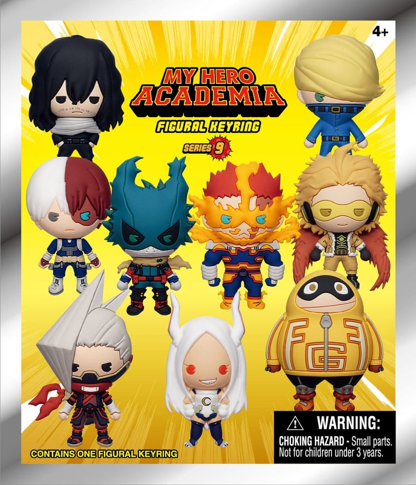 My Hero Academia 3D PVC-Taschenanhänger Serie 9 Blind Bag Display (24) - Preorder - ETA: 28.12.2026