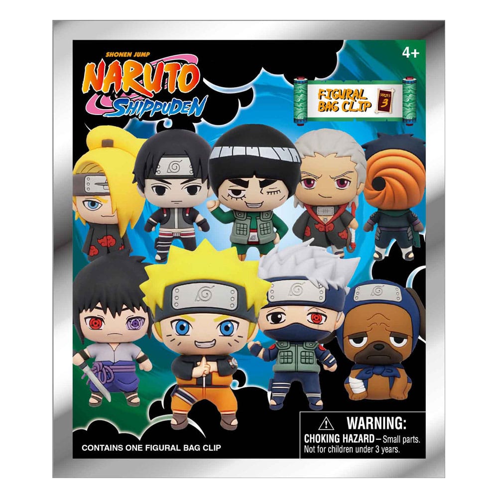 Naruto Shippuden 3D PVC-Taschenanhänger Series 3 Display (24)       - Versand: 5-7 Tage nach Bestellung