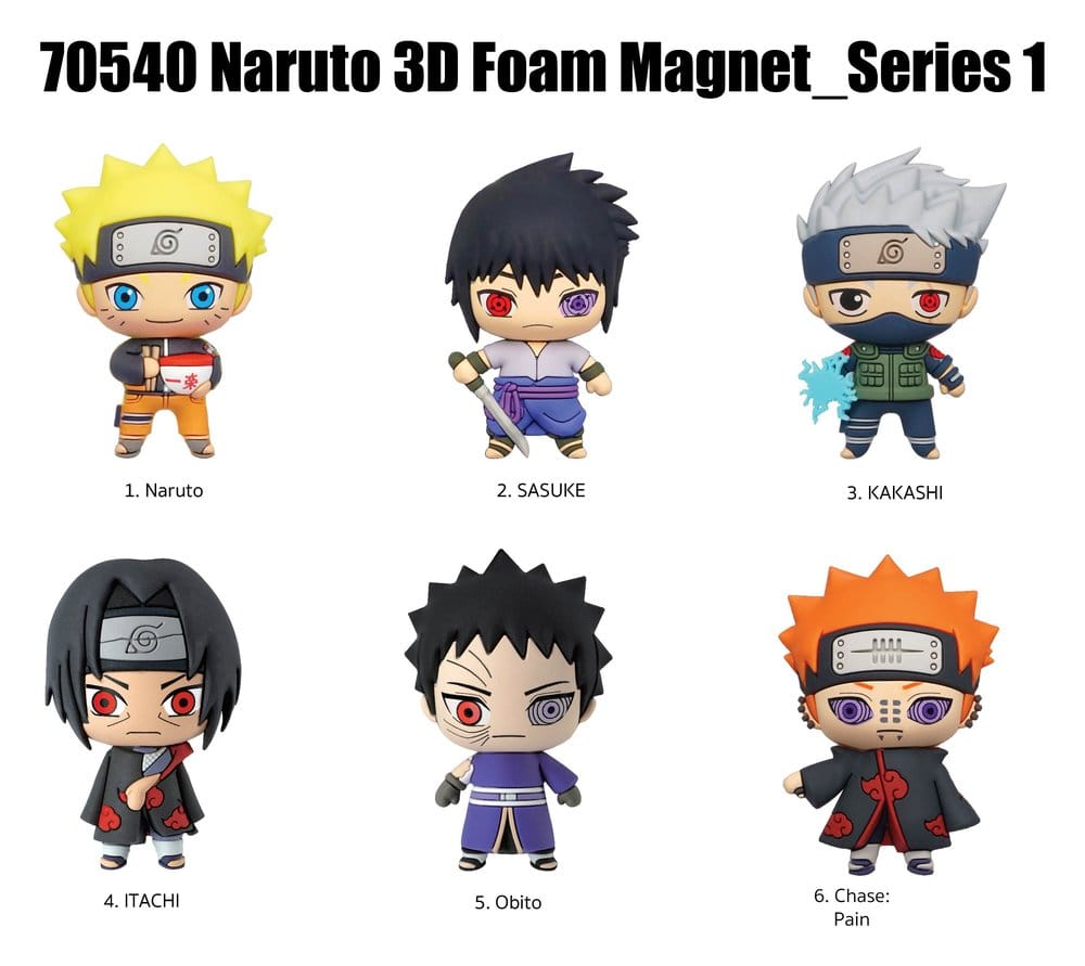 Naruto Magnete Blind Pack Display (12)      - Preorder - ETA: 30.06.2026
