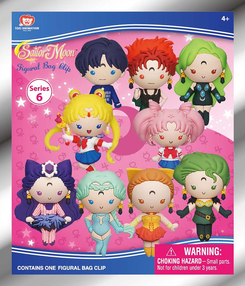 Sailor Moon 3D PVC-Taschenanhänger Series 6 Display (24)             - Preorder - ETA: 18.08.2026
