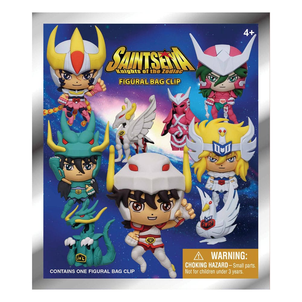 Saint Seiya 3D PVC-Taschenanhänger Serie 1 Display  (24) - Preorder - ETA: 30.08.2026