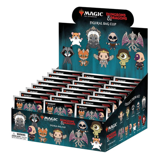 Magic the Gathering 3D PVC-Taschenanhänger Series 1 Display (24)  - Preorder - ETA: 29.06.2025