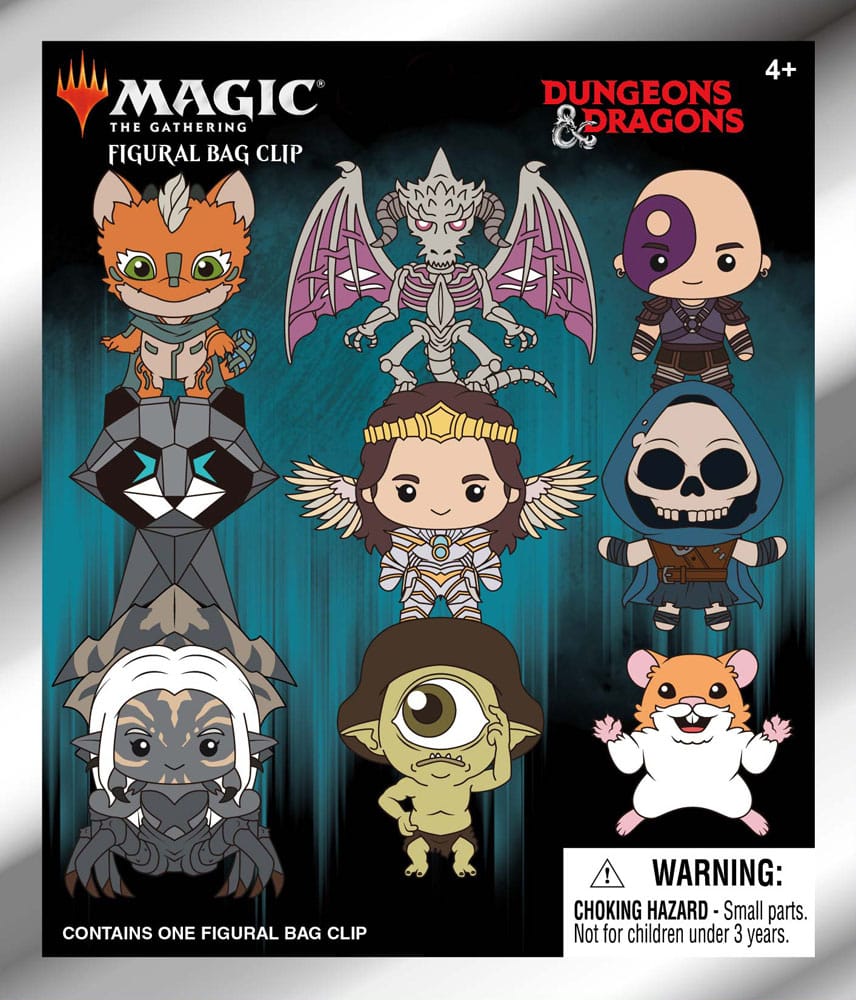 Magic the Gathering 3D PVC-Taschenanhänger Series 1 Display (24)  - Preorder - ETA: 29.06.2025