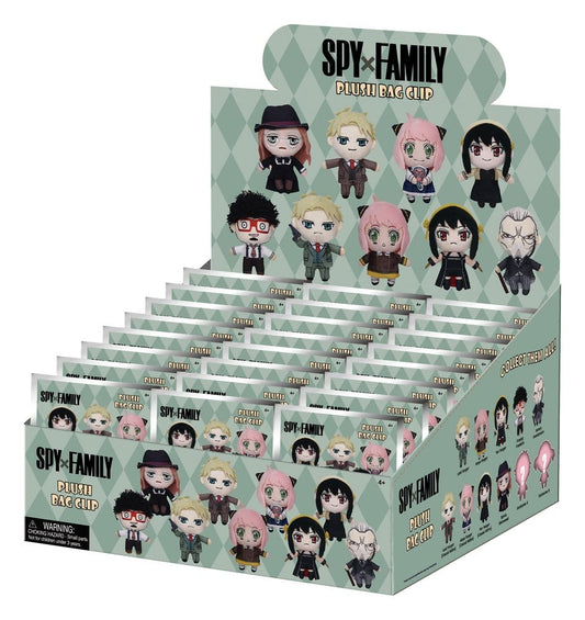 Spy x Family Plüsch-Taschenanhänger Display (24) - Preorder - ETA: 13.08.2026