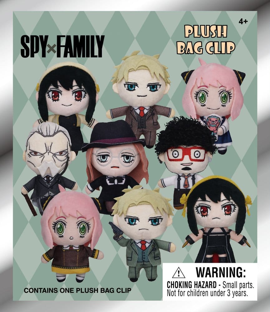 Spy x Family Plüsch-Taschenanhänger Display (24) - Preorder - ETA: 13.08.2026