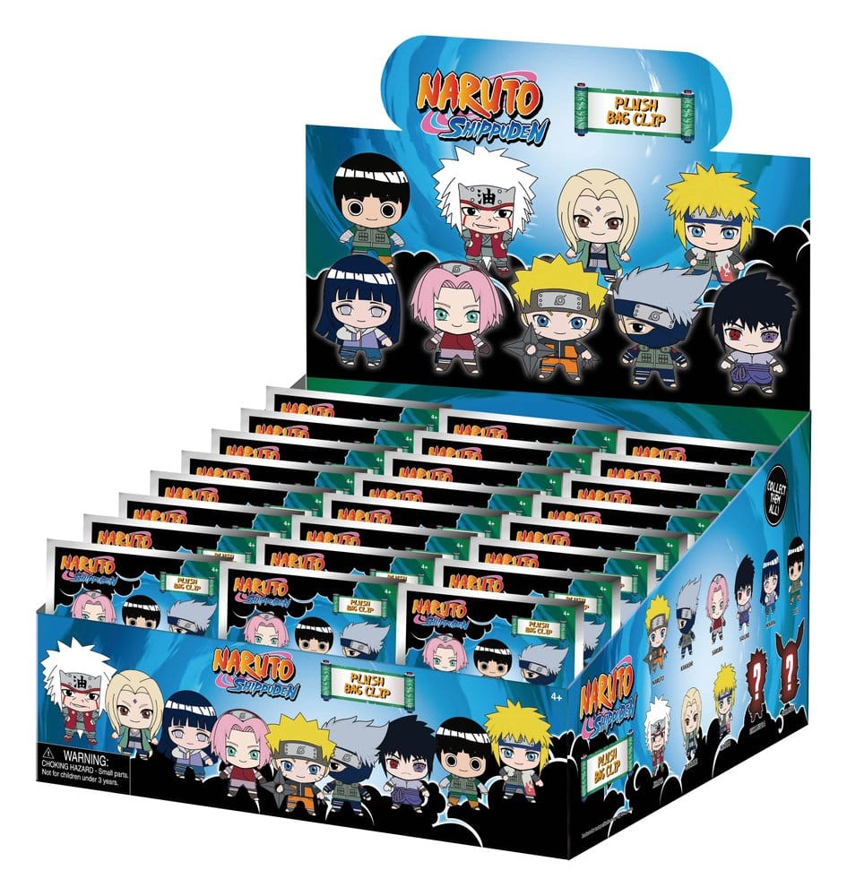 Naruto Plüsch-Taschenanhänger Display (24) - Preorder - ETA: 30.06.2026