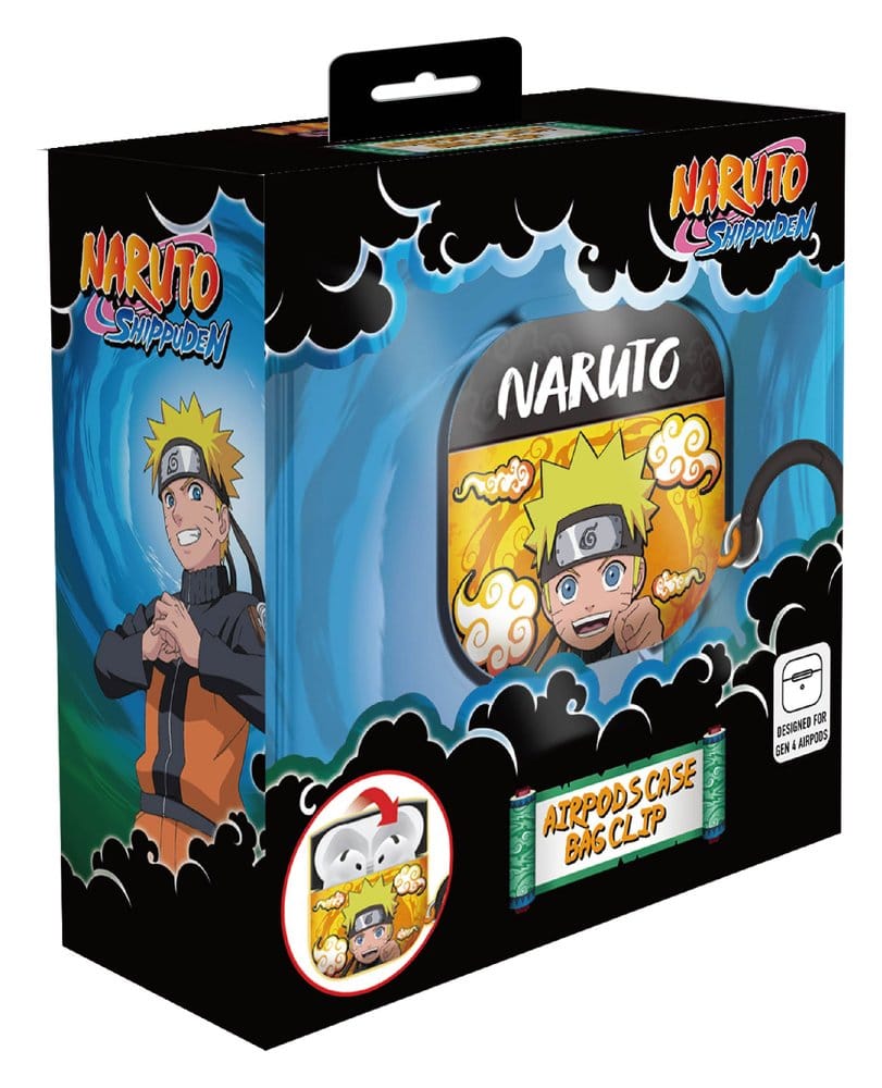 Naruto 3D Schaumstoff Airpods Hülle Taschenanhänger Display (12) - Preorder - ETA: 28.12.2026