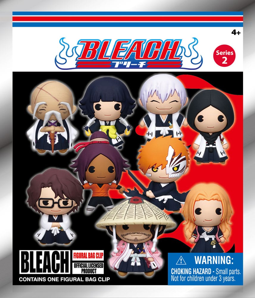 Bleach 3D PVC-Taschenanhänger Series 2 Display (24)       - Versand: 5-7 Tage nach Bestellung