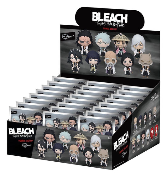 Bleach Thousand-Year Blood War 3D PVC-Taschenanhänger Serie 2 Display (24) - Preorder - ETA: 18.09.2026