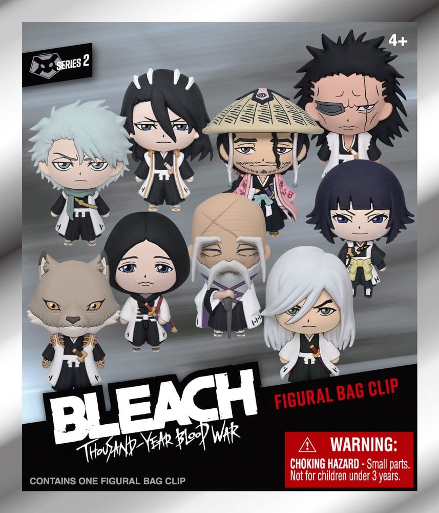Bleach Thousand-Year Blood War 3D PVC-Taschenanhänger Serie 2 Display (24) - Preorder - ETA: 18.09.2026
