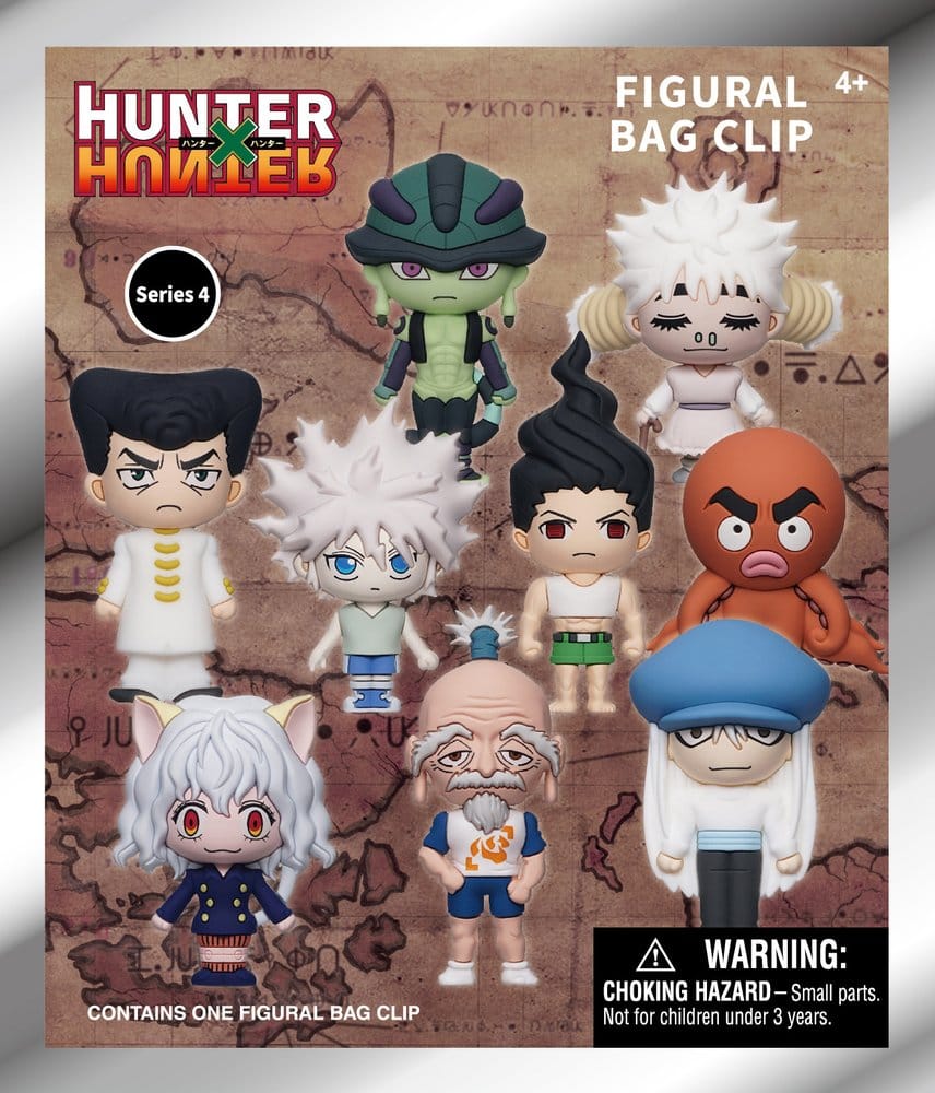 Hunter x Hunter 3D PVC-Taschenanhänger Serie 4 Blind Bag Display (24) - Preorder - ETA: 28.12.2026