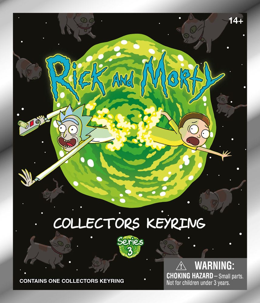 Rick and Morty PVC-Taschenanhänger Series 3 Display (24) - Versand: 7 Tage nach Bestellung