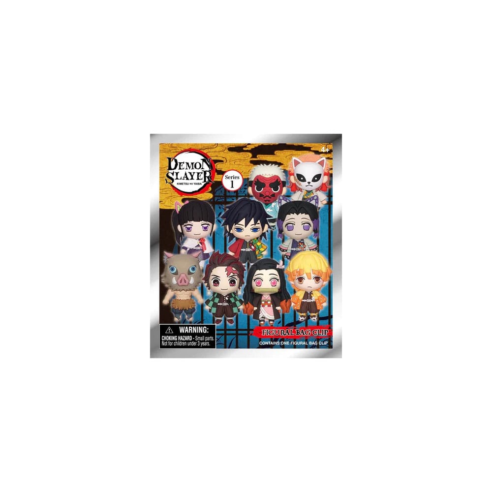 Demon Slayer: Kimetsu no Yaiba 3D PVC-Taschenanhänger Display (24) - Preorder - ETA: 26.10.2026