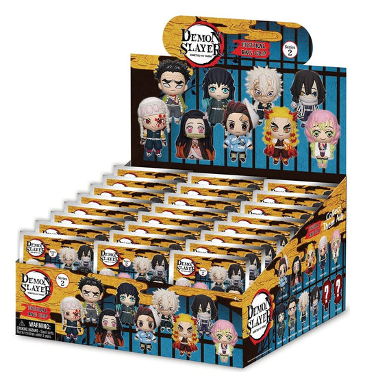 Demon Slayer: Kimetsu no Yaiba PVC-Taschenanhänger Series 2 Display (24) - Preorder - ETA: 25.11.2026