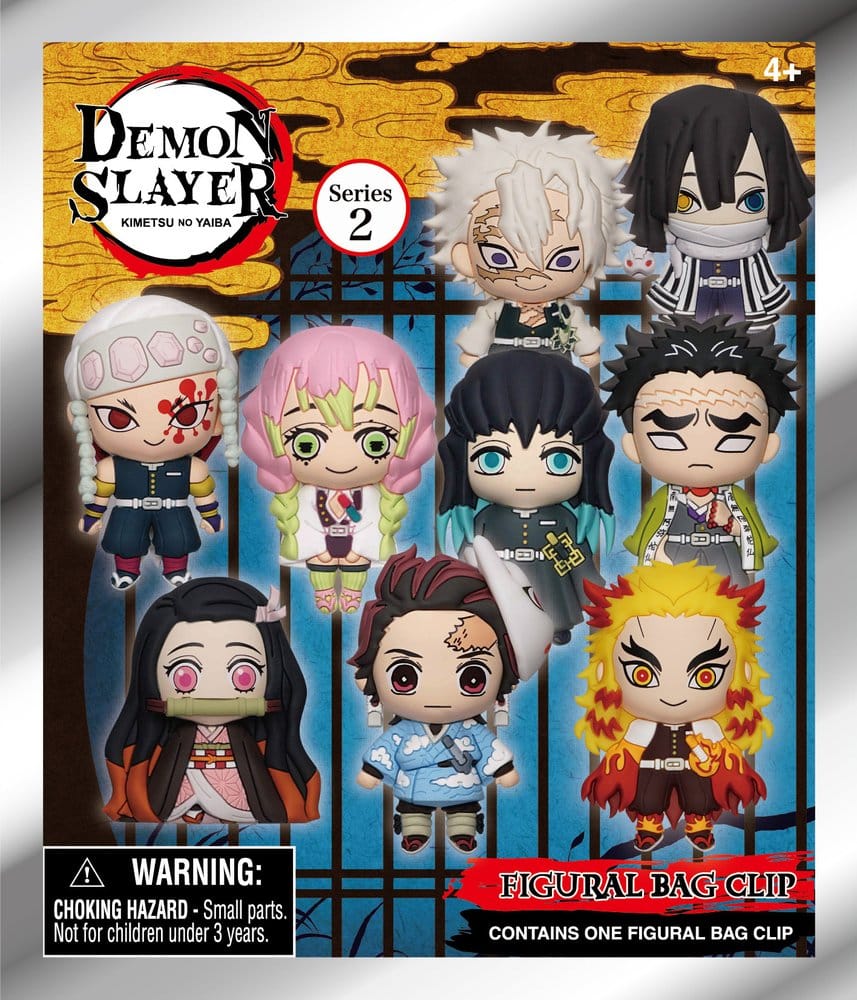 Demon Slayer: Kimetsu no Yaiba PVC-Taschenanhänger Series 2 Display (24) - Preorder - ETA: 25.11.2026