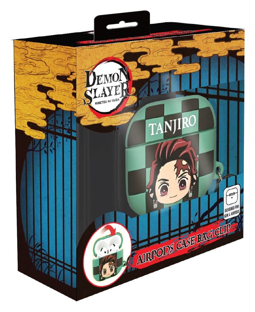 Demon Slayer 3D Schaumstoff Airpods Hülle Taschenanhänger Tanjiro Display (12) - Preorder - ETA: 28.12.2026