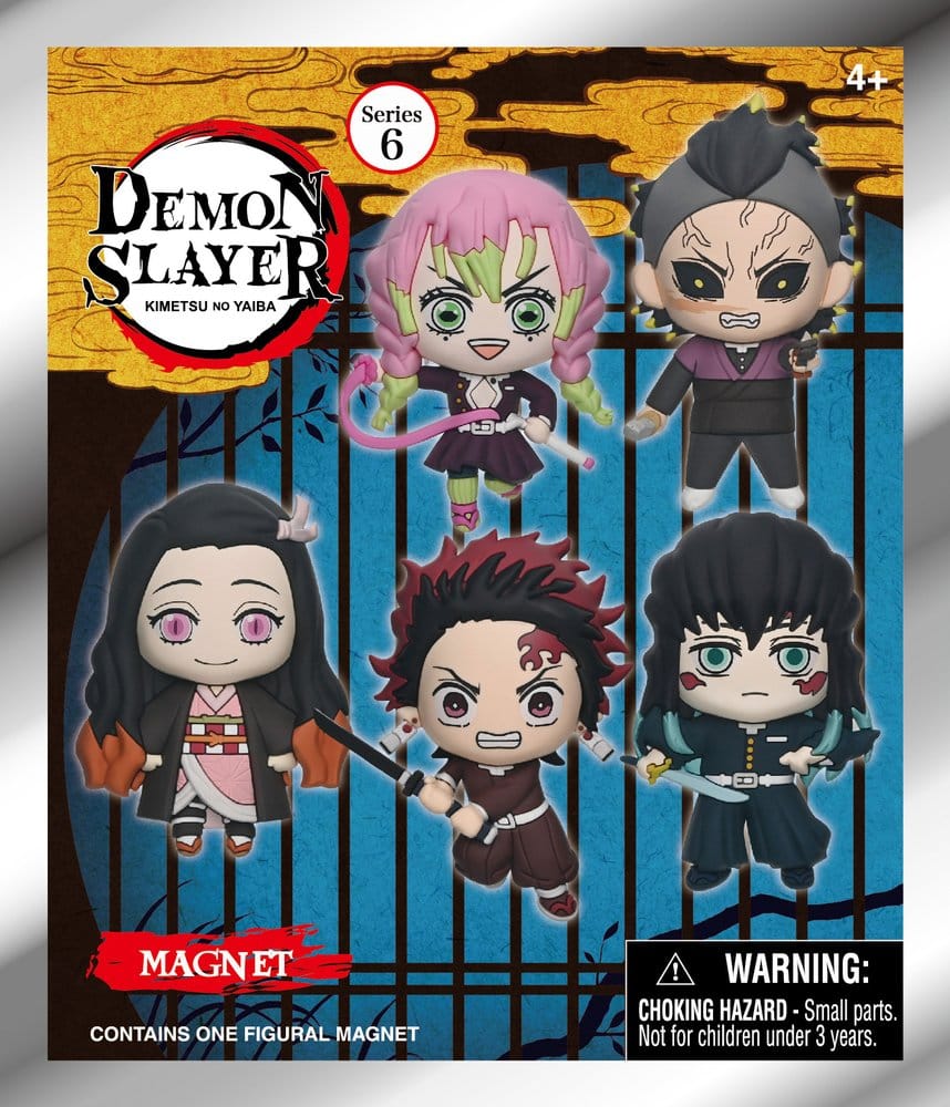 Demon Slayer 3D Schaumstoff Magnete Serie 6 Blind Bag Display (12) - Preorder - ETA: 25.11.2026