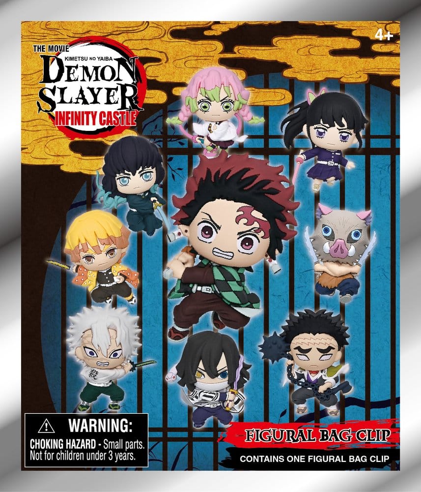 Demon Slayer 3D PVC-Taschenanhänger Infinity Castle Serie 1 Display (24) - Preorder - ETA: 29.07.2026