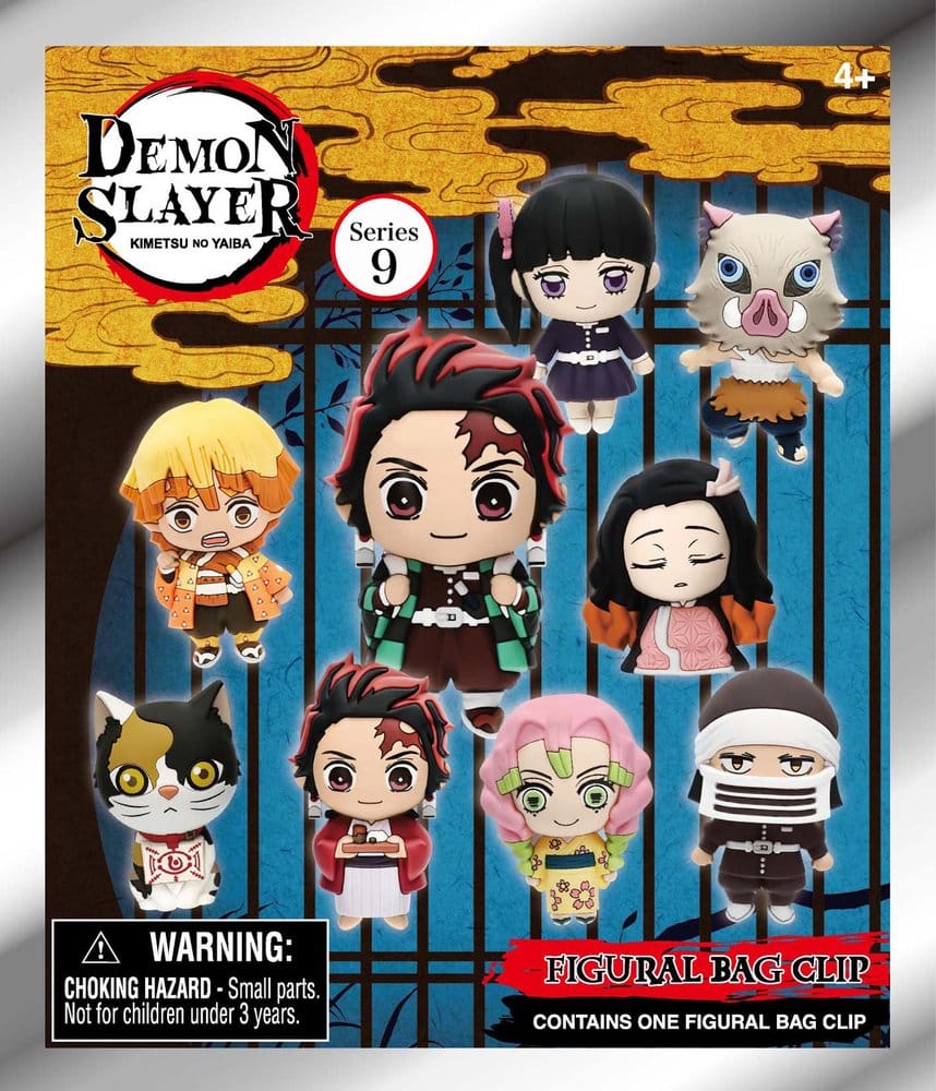Demon Slayer: Kimetsu no Yaiba 3D PVC-Taschenanhänger Serie 9 Blind Bag Display (24) - Preorder - ETA: 25.01.2027