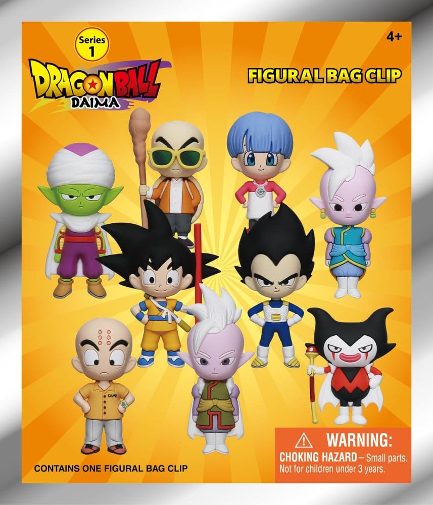 Dragon Ball Daima 3D PVC-Taschenanhänger Serie 1 Blind Bag Display (24) - Preorder - ETA: 28.12.2026