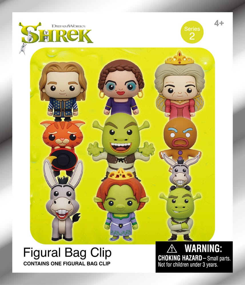 Shrek PVC-Taschenanhänger Series 2 Display (24) - Preorder - ETA: 06.12.2025