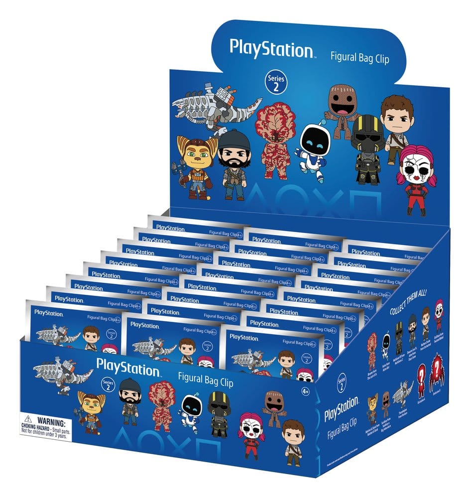 Sony PlayStation 3D PVC-Taschenanhänger Serie 2 Display (24) - Preorder - ETA: 13.08.2026