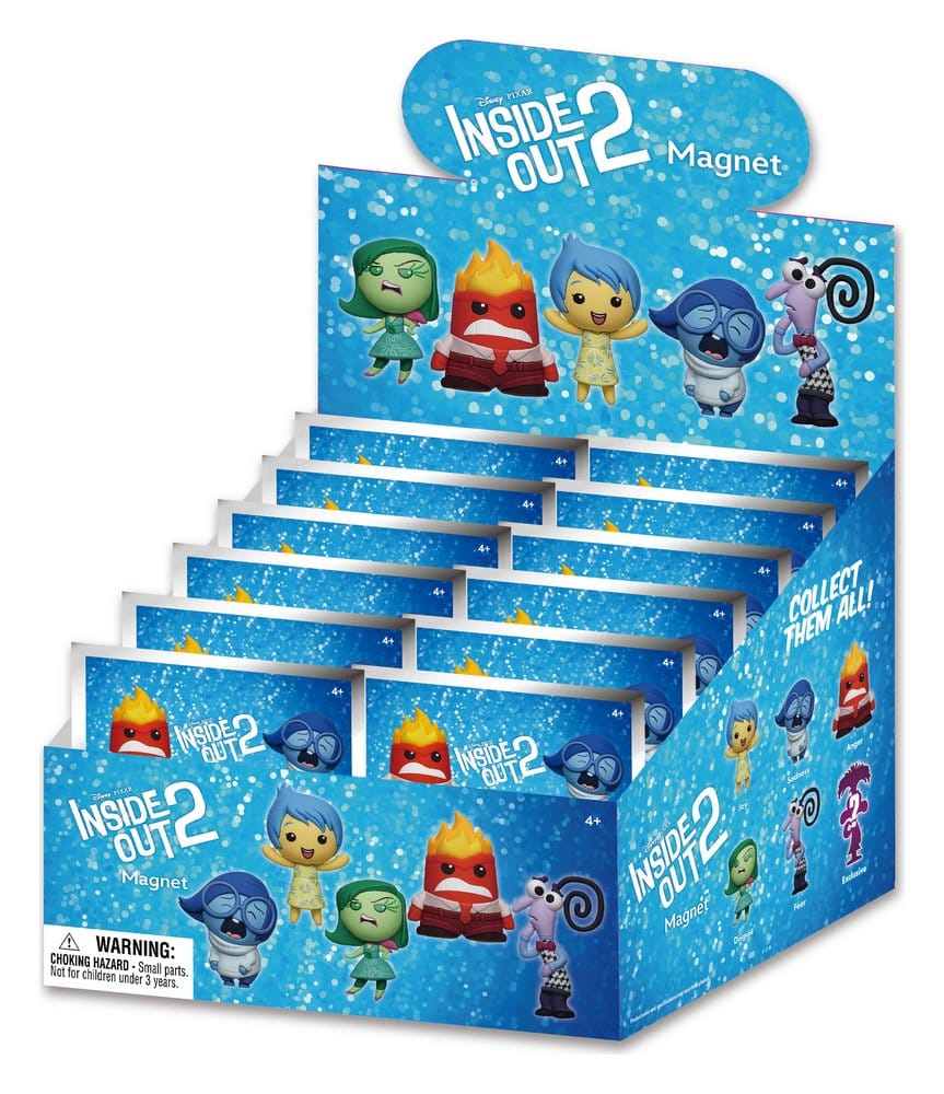 Inside Out 2 Magnete Blind Pack Series 1 Display (12)      - Preorder - ETA: 30.06.2026