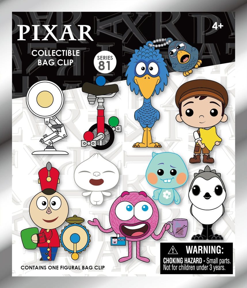 Pixar 3D PVC-Taschenanhänger Serie 82 Blind Bag Display (24) - Preorder - ETA: 25.01.2027