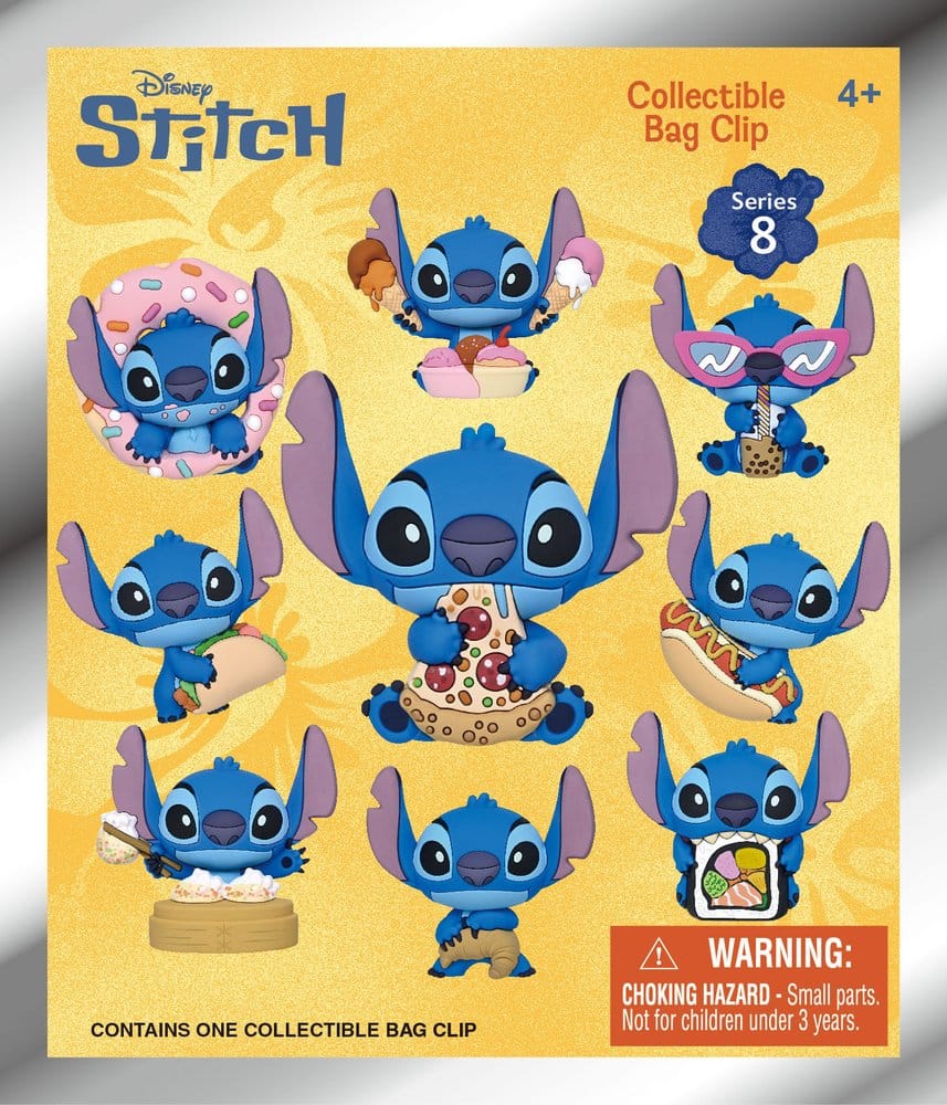 Lilo & Stitch 3D PVC-Taschenanhänger Series 8 Display (24) - Preorder - ETA: 15.09.2026
