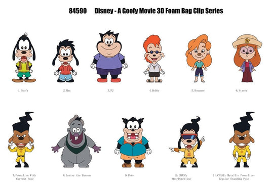 Goofy - Der Film 3D PVC-Taschenanhänger Series 74 Display (24) - Preorder - ETA: 20.10.2026
