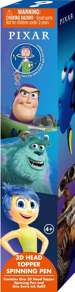 Pixar 3D Head Topper Drehkugelschreiber Display (12) - Preorder - ETA: 26.10.2026