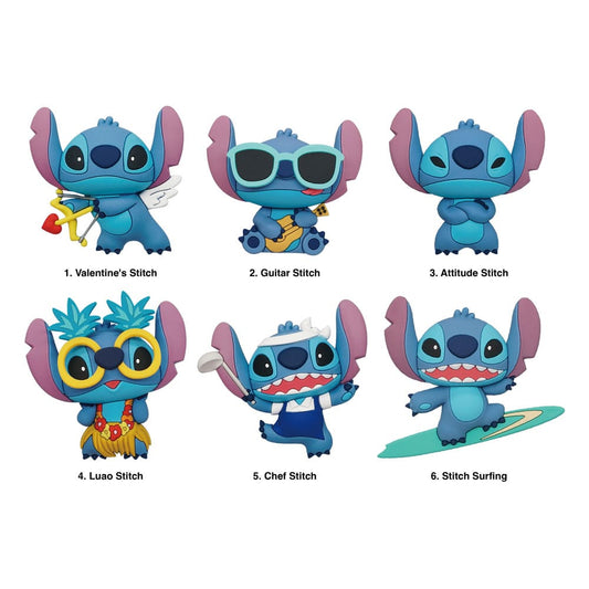 Lilo & Stitch 3D 3D Magnete Series 2 Display (12)     - Versand: 7 Tage nach Bestellung