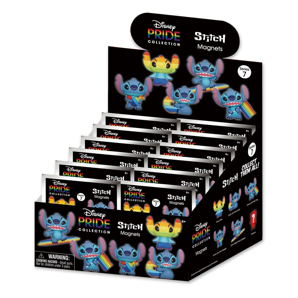 Lilo & Stitch Magnete blind pack Stitch Series 7 Display (12)      - Versand: 7 Tage nach Bestellung