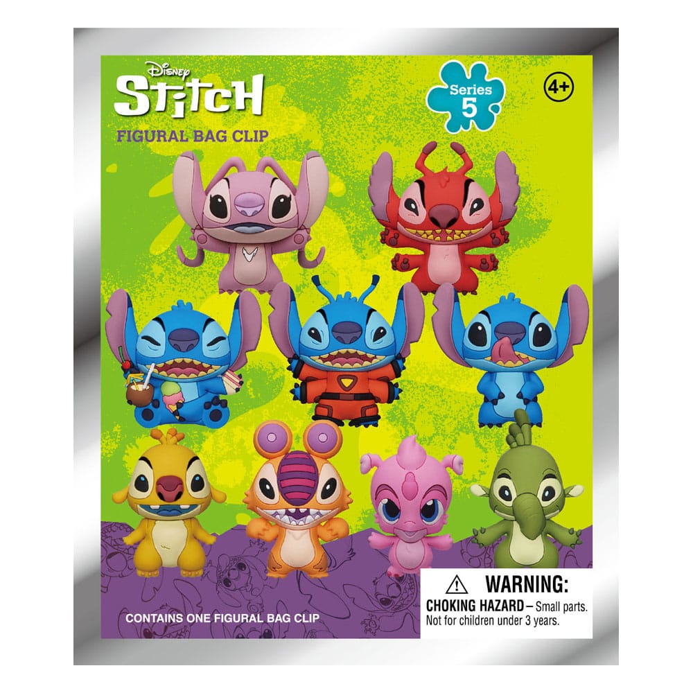 Lilo & Stitch PVC-Taschenanhänger Serie 5 Display (24)   - Versand: 7 Tage nach Bestellung
