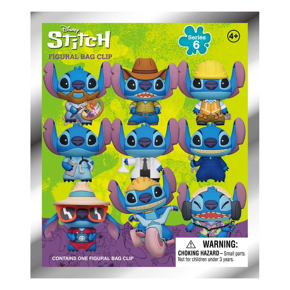 Lilo & Stitch 3D PVC-Taschenanhänger Series 6 Display (24)    - Versand: 7 Tage nach Bestellung