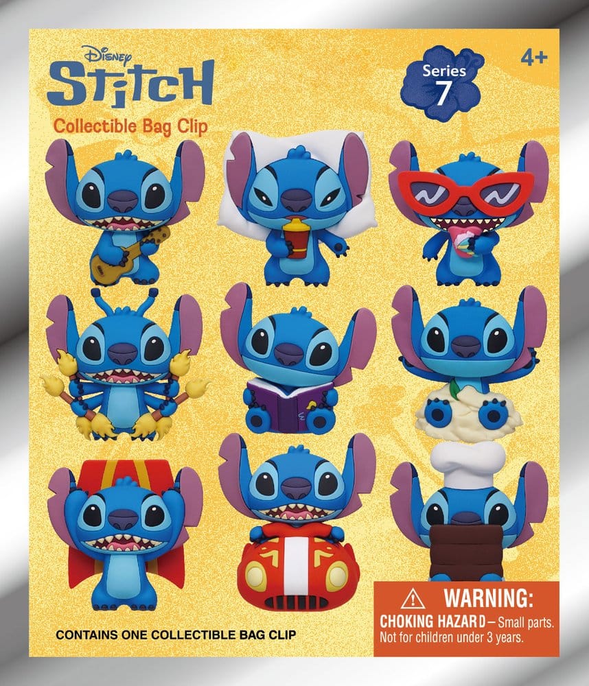 Lilo & Stitch 3D PVC-Taschenanhänger Series 7 Display (24)     - Preorder - ETA: 18.09.2026