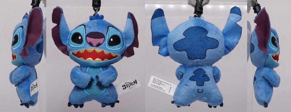 Lilo & Stitch Plüsch-Taschenanhänger Stitch Display (24)             - Versand: 7 Tage nach Bestellung
