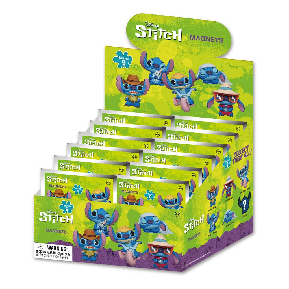 Lilo & Stitch Magnete blind pack Series 9 Display (12)      - Versand: 7 Tage nach Bestellung