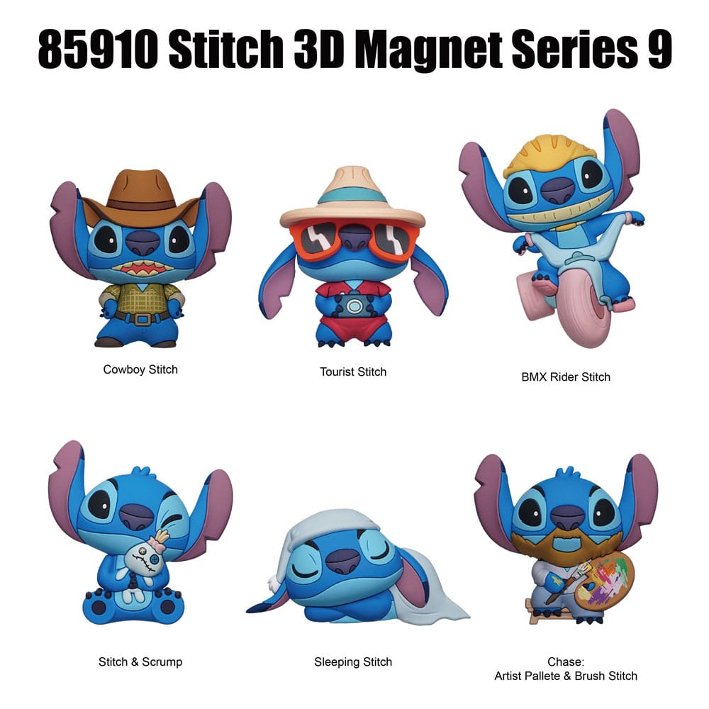 Lilo & Stitch Magnete blind pack Series 9 Display (12)      - Versand: 7 Tage nach Bestellung