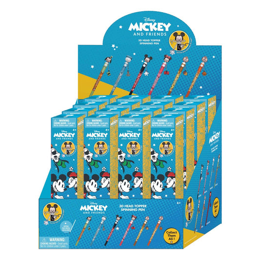 Micky and Friends Stift 3D Head Topper Spinning Pen - Preorder - ETA: 21.11.2025