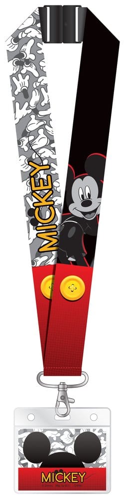 Micky Maus Luxus-Schlüsselband mit Kartenhalter Micky - Preorder - ETA: 20.10.2026