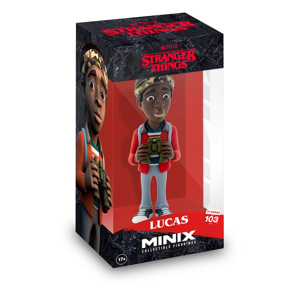 Stranger Things Minix Figur Lucas 12 cm - Versand: 5-7 Tage nach Bestellung