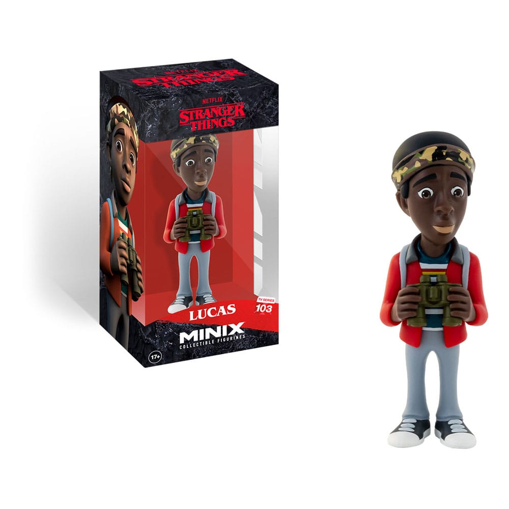 Stranger Things Minix Figur Lucas 12 cm - Versand: 5-7 Tage nach Bestellung