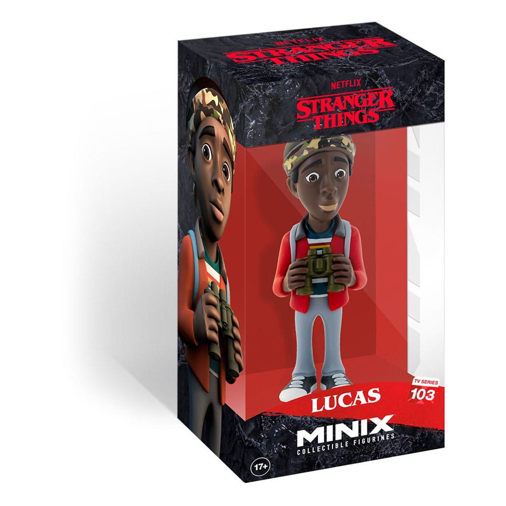 Stranger Things Minix Figur Lucas 12 cm - Versand: 5-7 Tage nach Bestellung