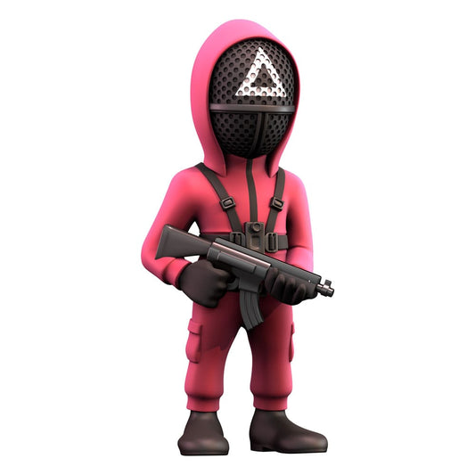 Squid Game Minix Figur Masked Triangle Guard 12 cm       - Preorder - ETA: 18.02.2026