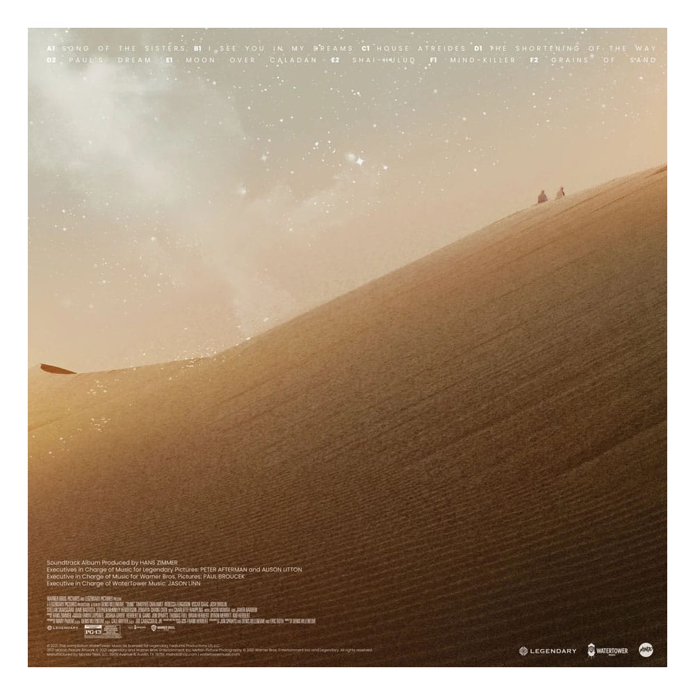 The Dune Sketchbook - Music from the Soundtrack by Hans Zimmer Vinyl 3xLP - Versand: 5-7 Tage nach Bestellung
