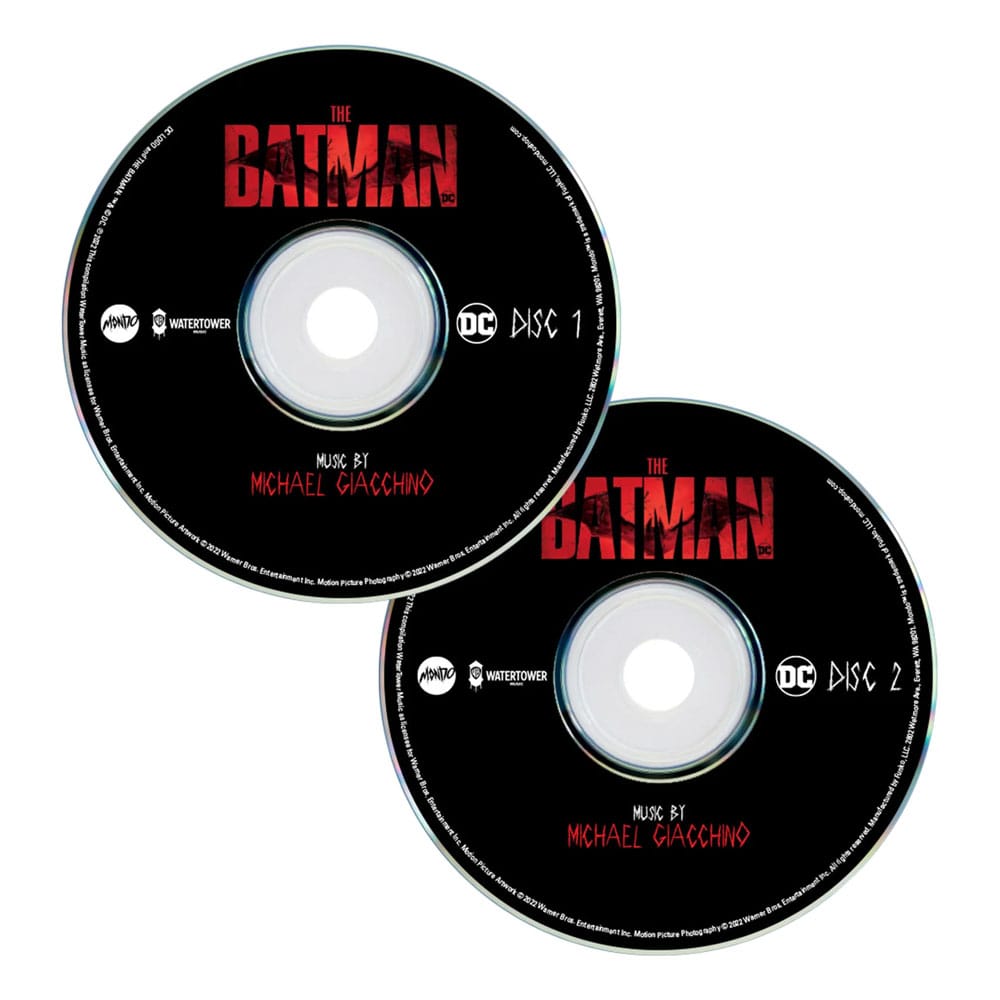 The Batman Original Motion Picture Soundtrack by Michael Giacchino 2xCD - Preorder - ETA - Mitte 02.2025