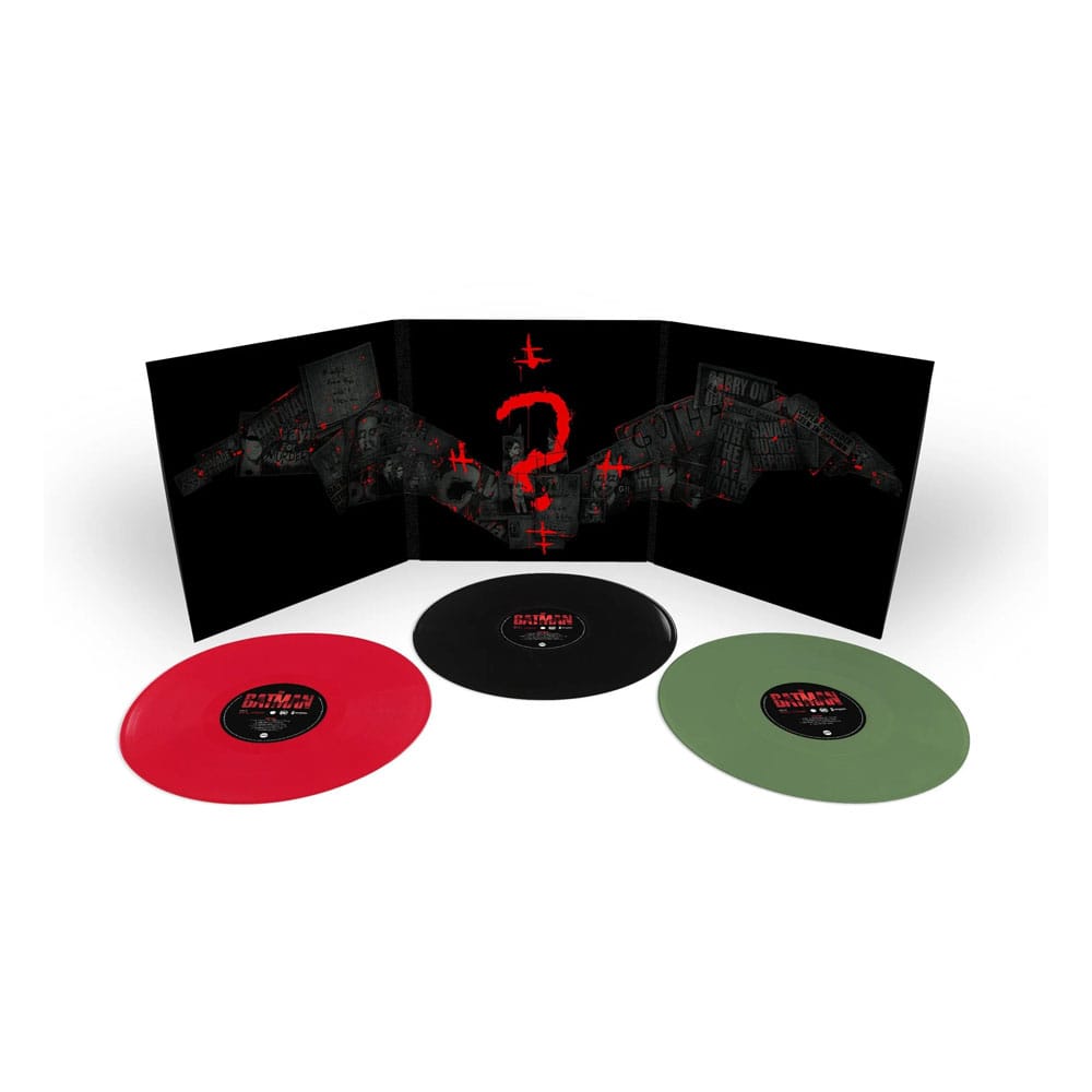 The Batman Original Motion Picture Soundtrack by Michael Giacchino Vinyl 3xLP (Solid Color Version) - Preorder - ETA: Mitte 02.2025