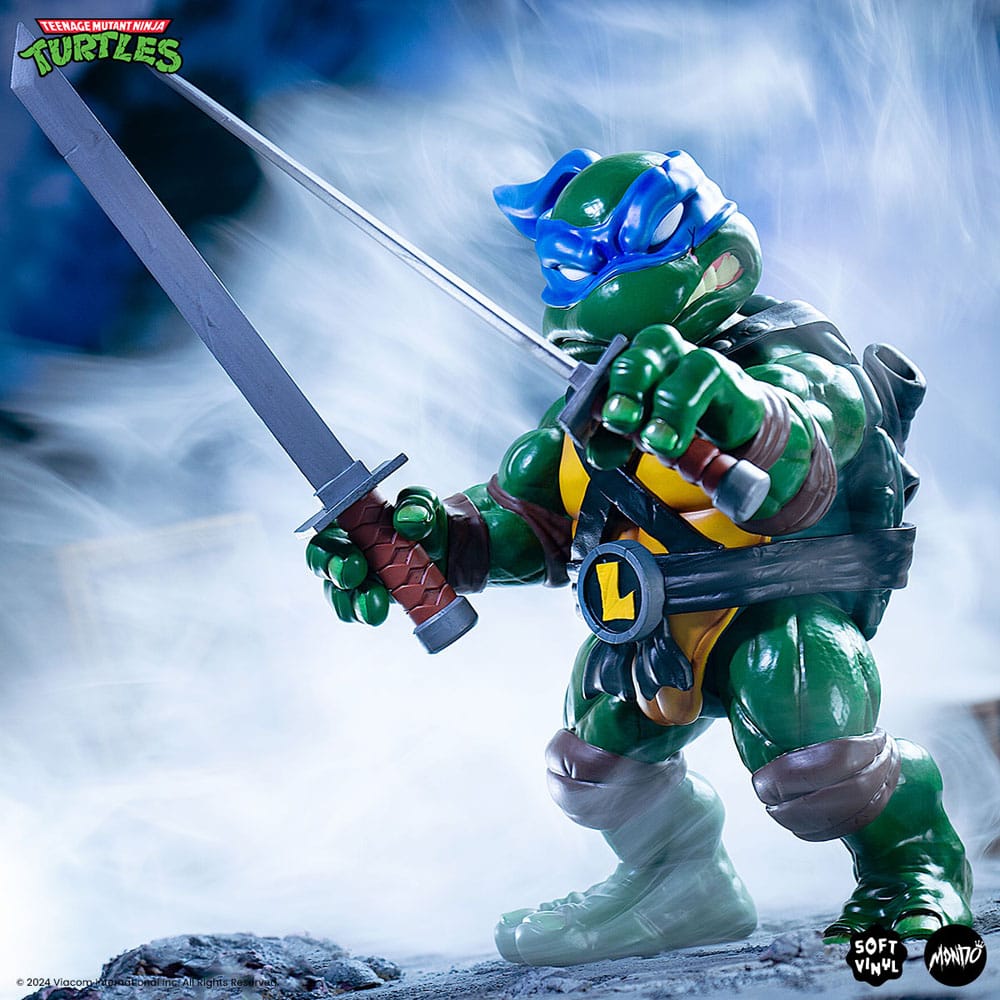 Teenage Mutant Ninja Turtles Soft Vinyl Figur Leonardo 25 cm - Versand: 5-7 Tage nach Bestellung