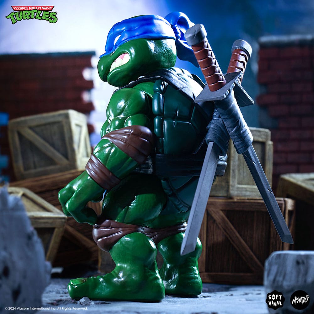 Teenage Mutant Ninja Turtles Soft Vinyl Figur Leonardo 25 cm - Versand: 5-7 Tage nach Bestellung